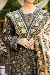 NUW3049 Digital Printed Khaddar Suit - 3 Piece